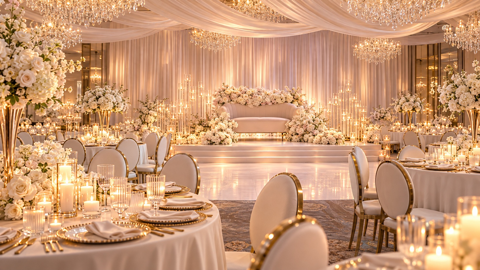 Décor de réception Lielle Events